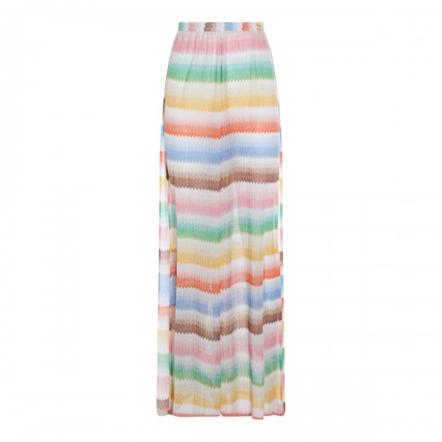 MULTICOLOR VISCOSE PANTS