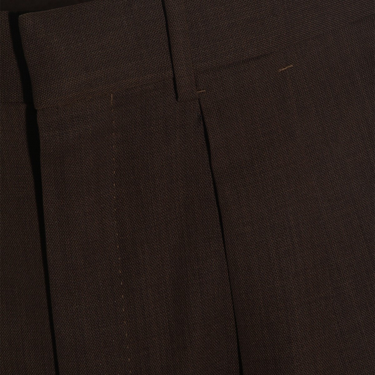 DARK BROWN WOOL PANTS