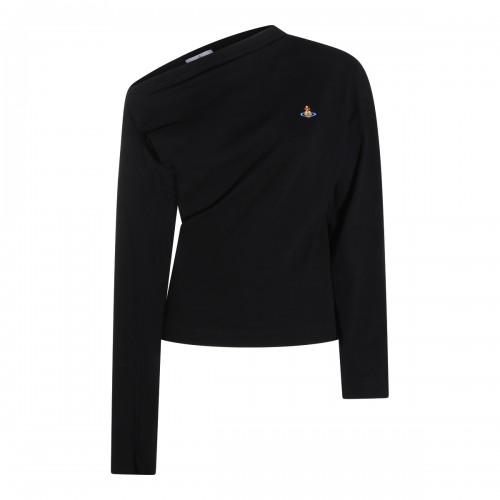 BLACK COTTON KNITWEAR