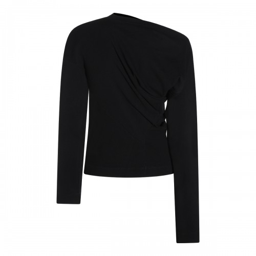 BLACK COTTON KNITWEAR 2