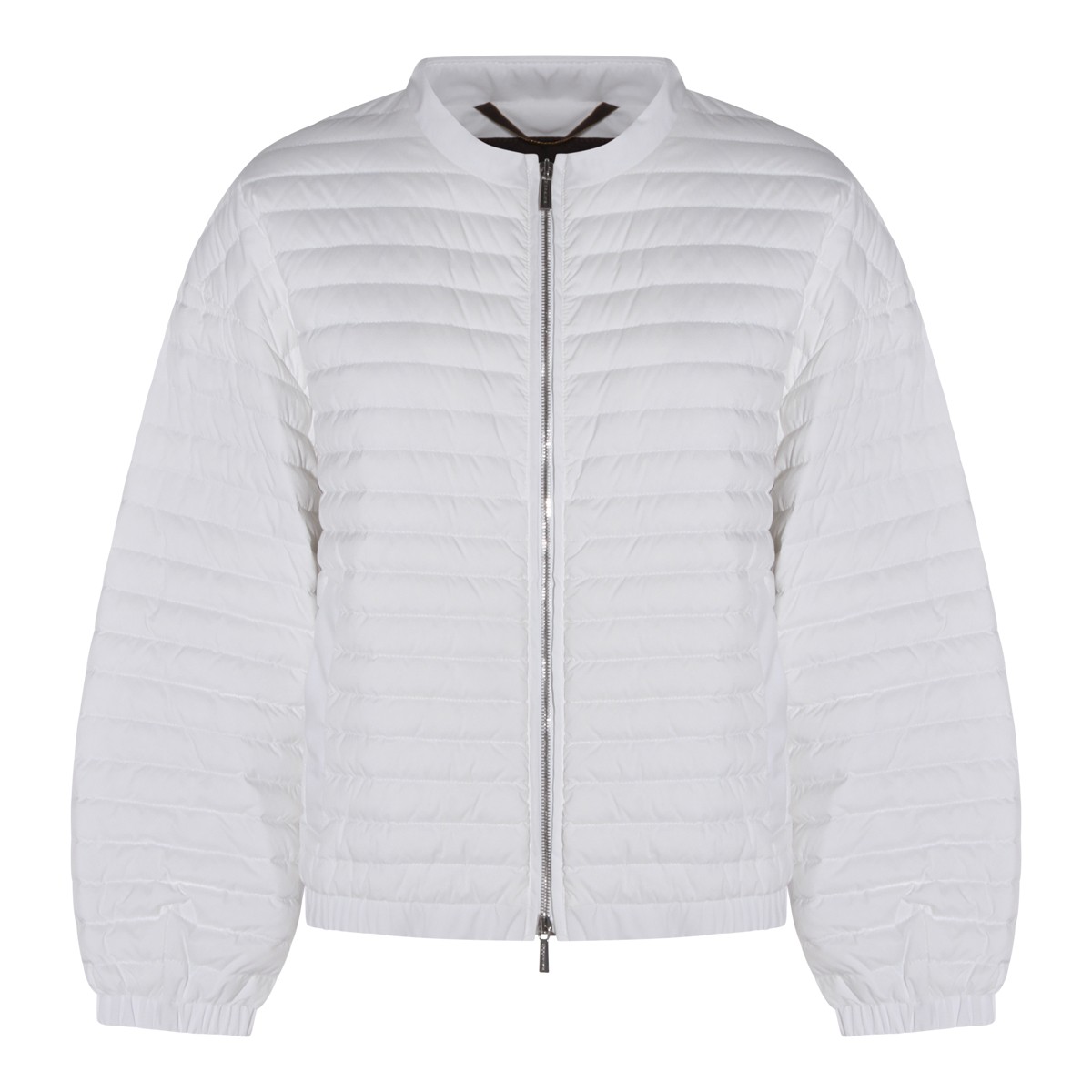 GREY WHITE DOWN JACKET