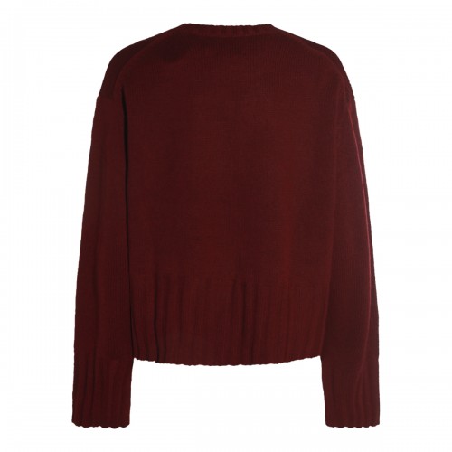BORDEAUX WOOL KNITWEAR