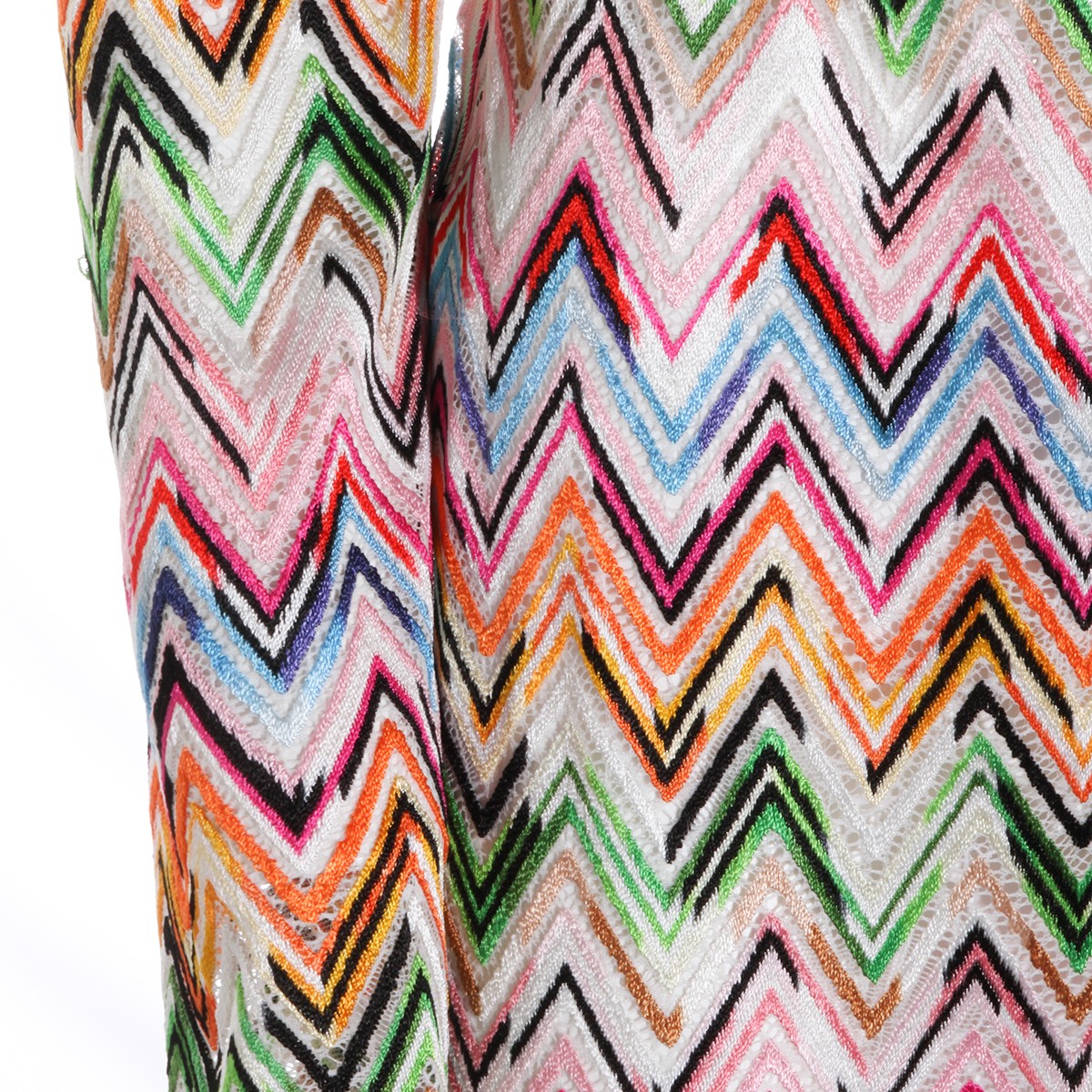 MULTICOLOR VISCOSE DRESS