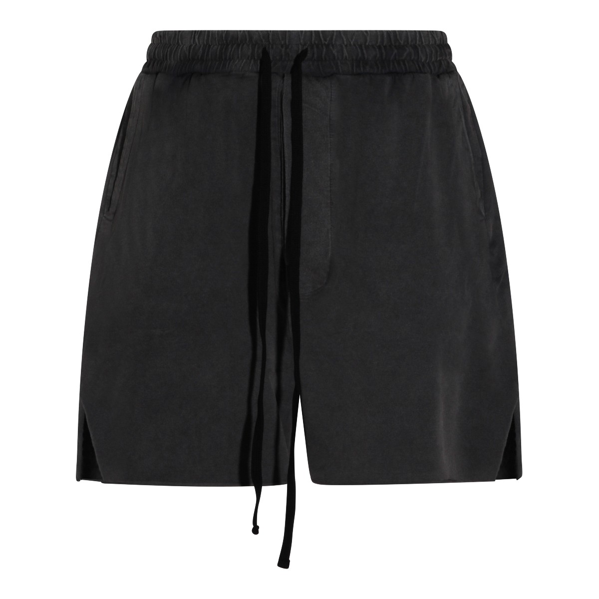 DARK GREY COTTON SHORTS