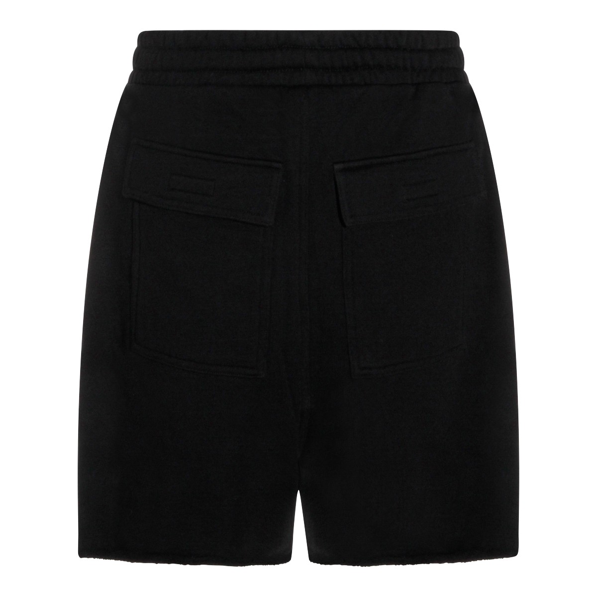 BLACK COTTON SHORTS