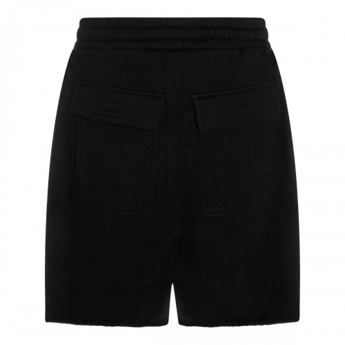 BLACK COTTON SHORTS