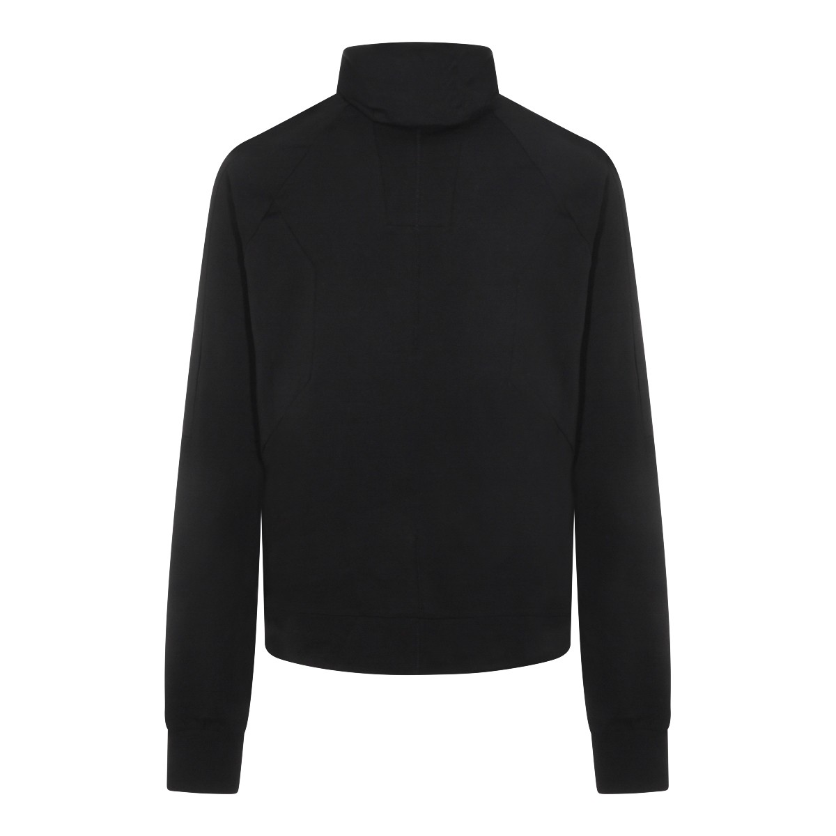 BLACK COTTON SWEATSHIRT