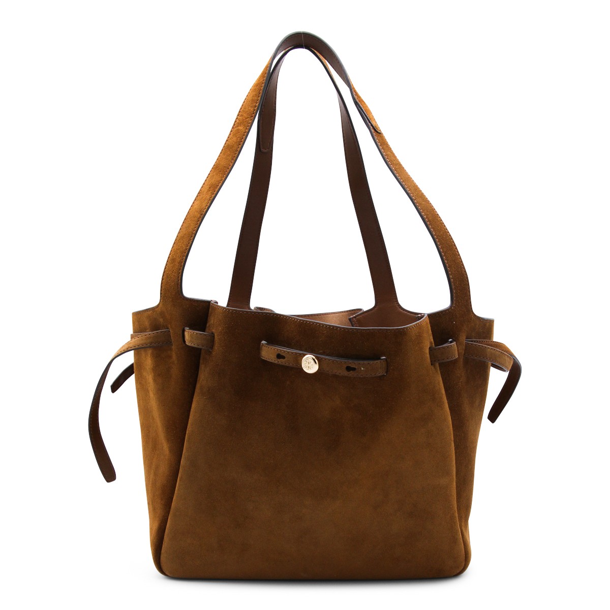 BROWN LEATHER TOTE