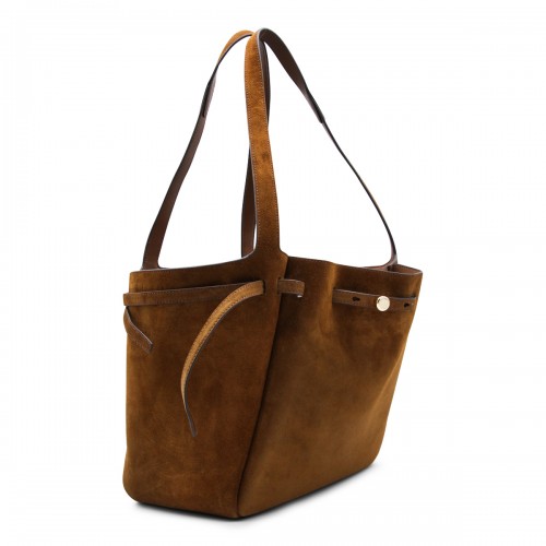 BROWN LEATHER TOTE 2