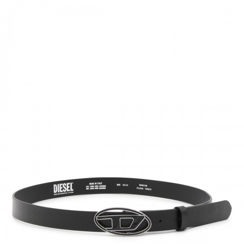 BLACK LEATHER BELT