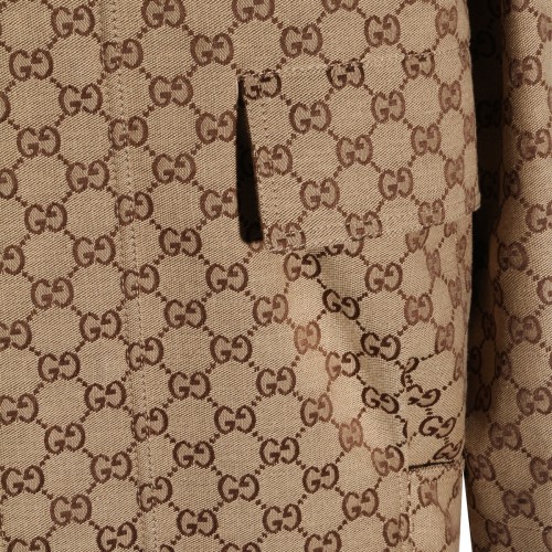 CAMEL COTTON CASUAL JACKET