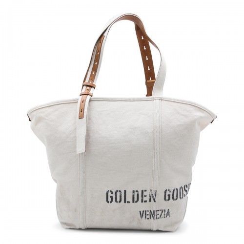 BEIGE COTTON TOTE