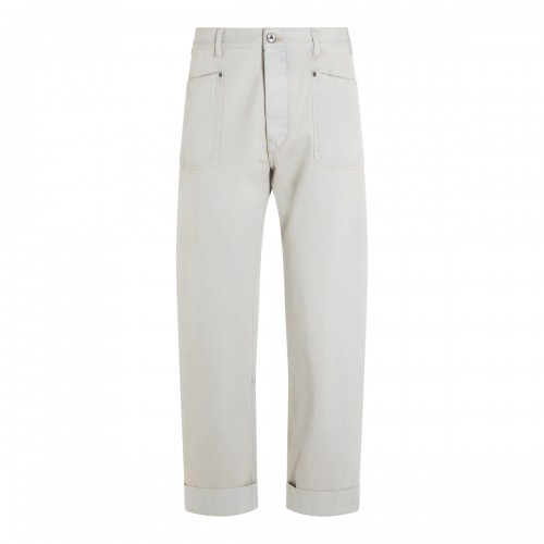 LIGHT BLUE COTTON JEANS