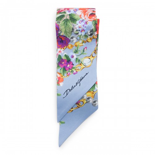 MULTICOLOR SILK SCARF