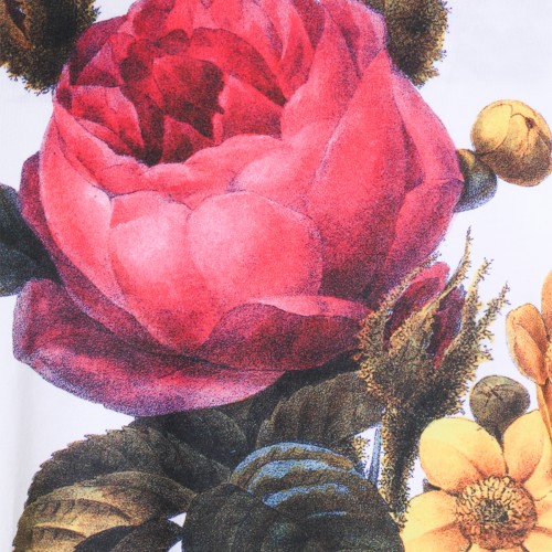 WHITE COTTON T-SHIRT