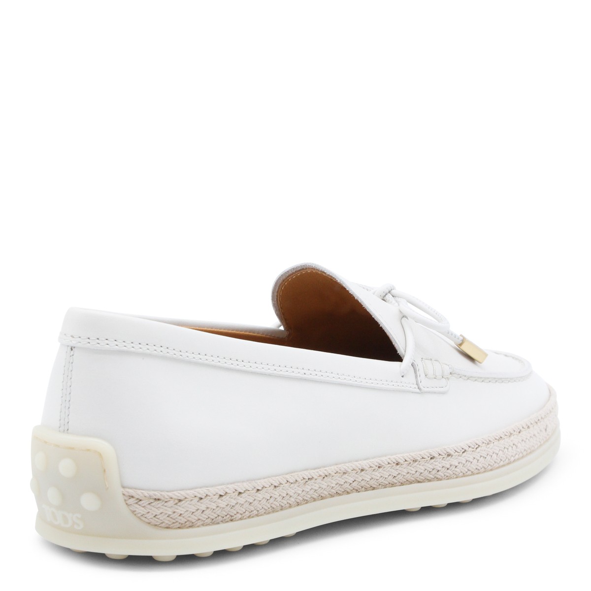 WHITE LOAFERS