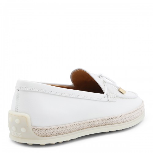 WHITE LOAFERS