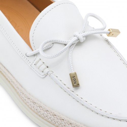 WHITE LOAFERS