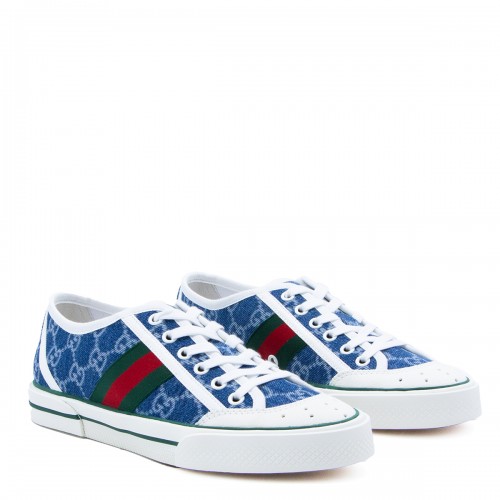 WHITE AND BLUE LEATHER... 2