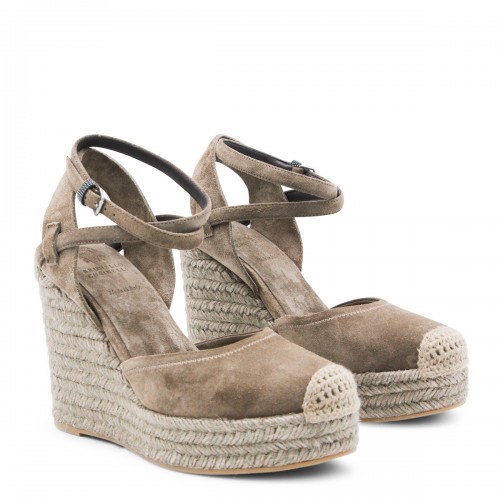 BEIGE LEATHER ESPADRILLAS 2
