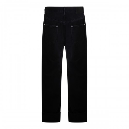 BLACK COTTON DENIM JEANS