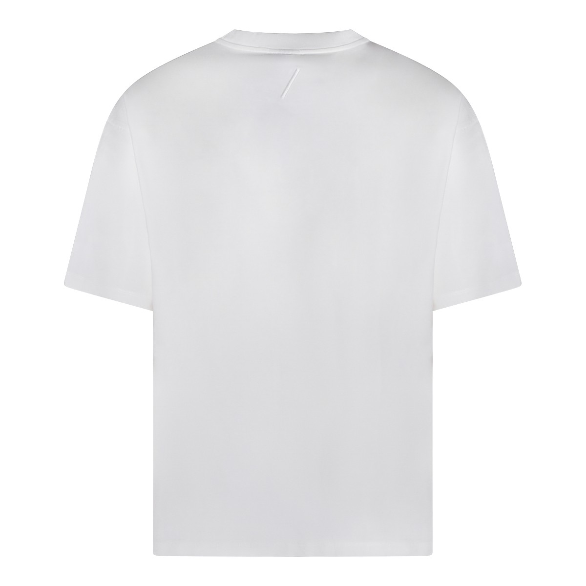 WHITE COTTON T-SHIRT