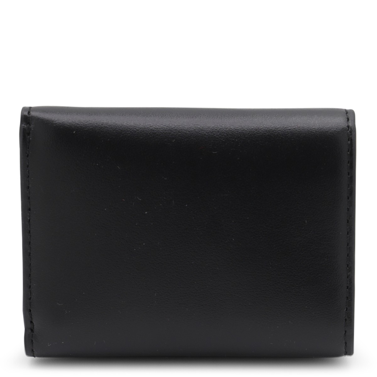 BLACK LEATHER WALLET