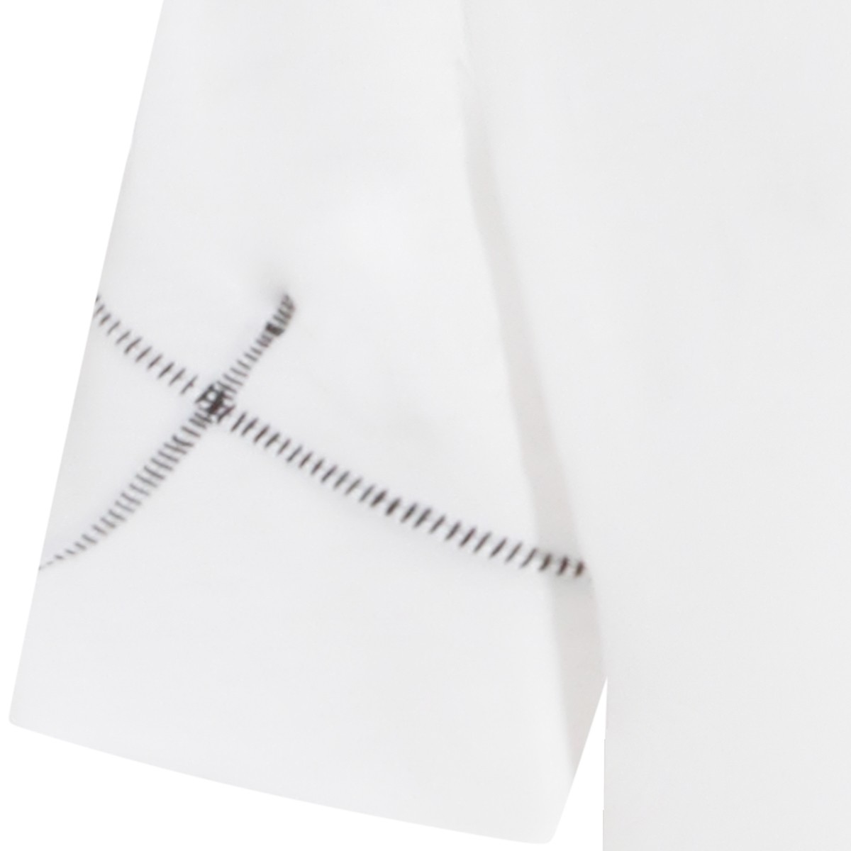 WHITE COTTON T-SHIRT