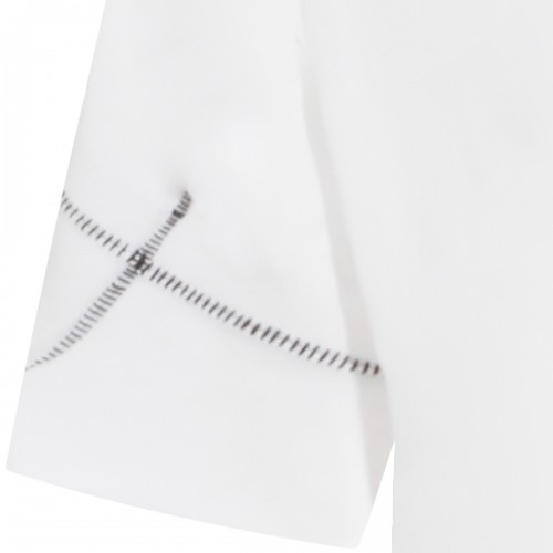 WHITE COTTON T-SHIRT