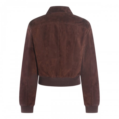 BROWN LEATHER JACKET 2