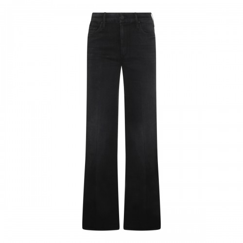 BLACK COTTON JEANS