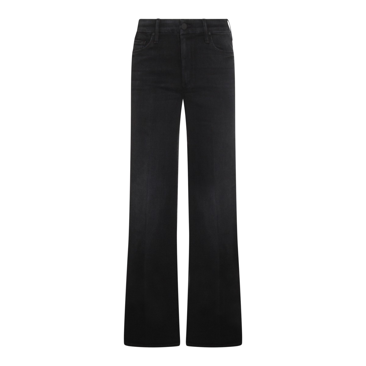 BLACK COTTON JEANS