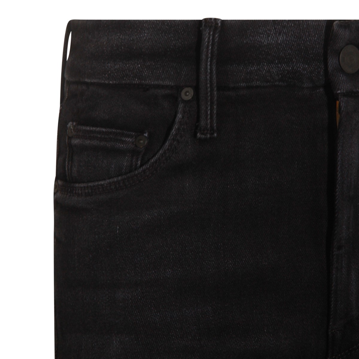 BLACK COTTON JEANS