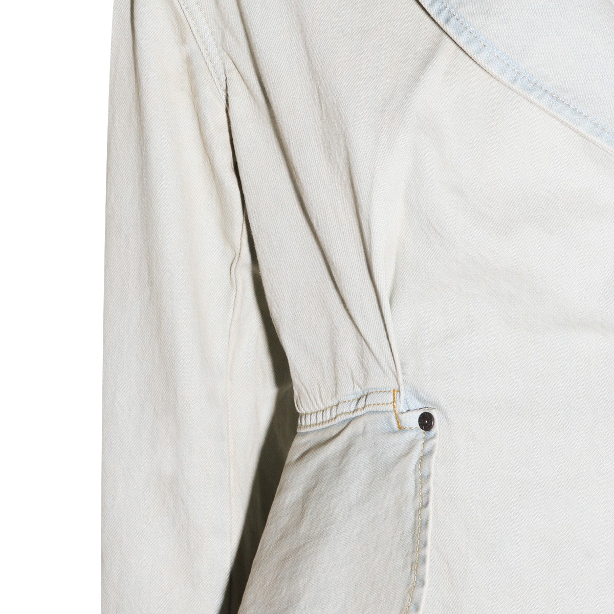 LIGHT GREY COTTON BLAZER