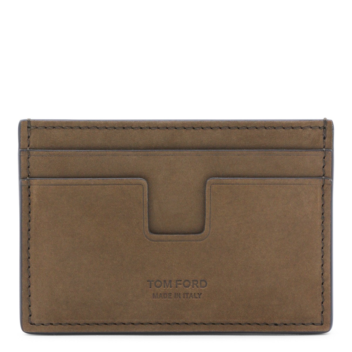 BROWN LEATHER CARD HOLDER