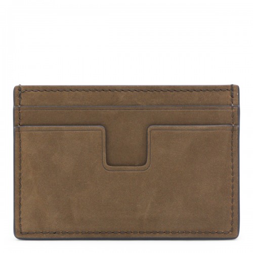 BROWN LEATHER CARD HOLDER