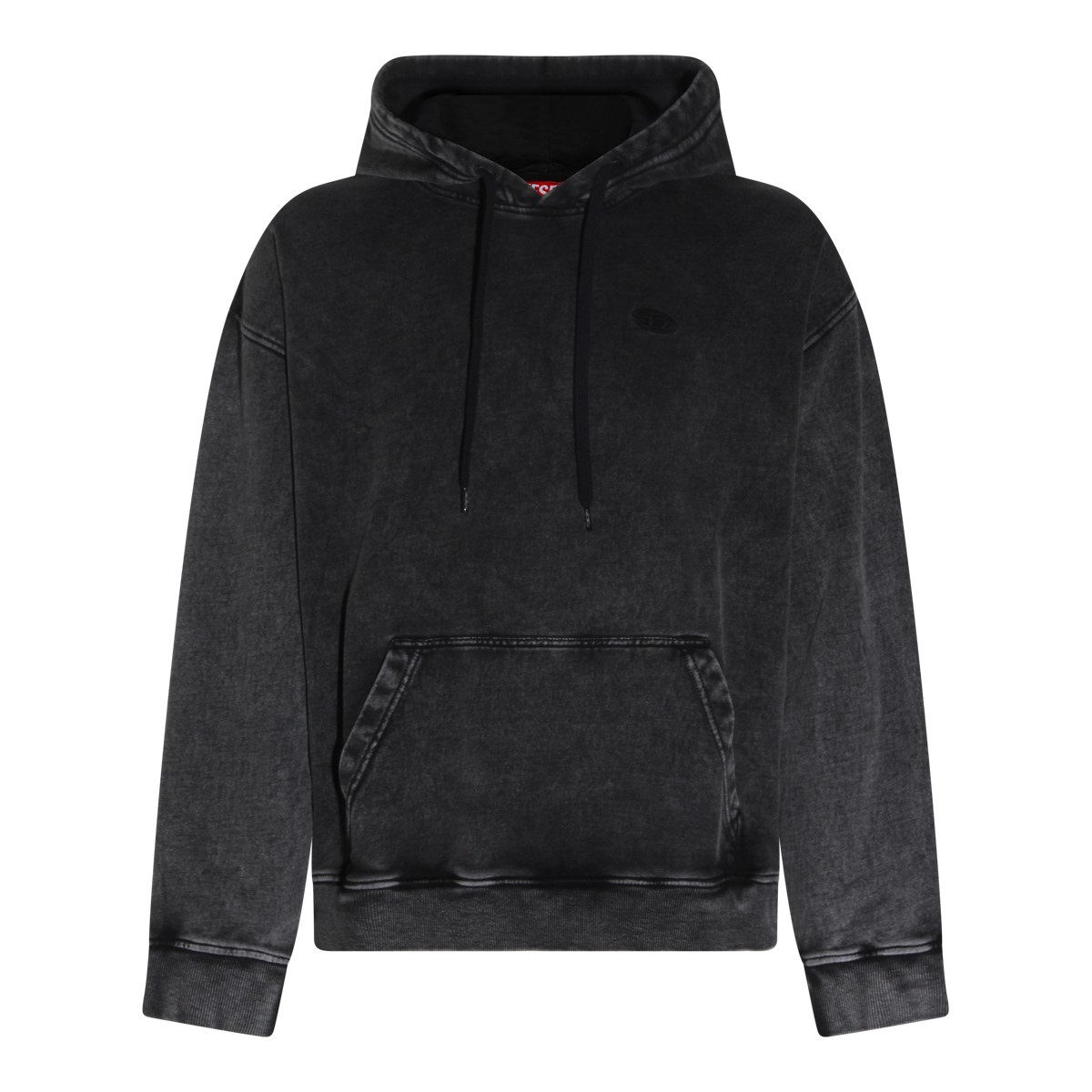 DARK GREY COTTON SWEATSHIRT