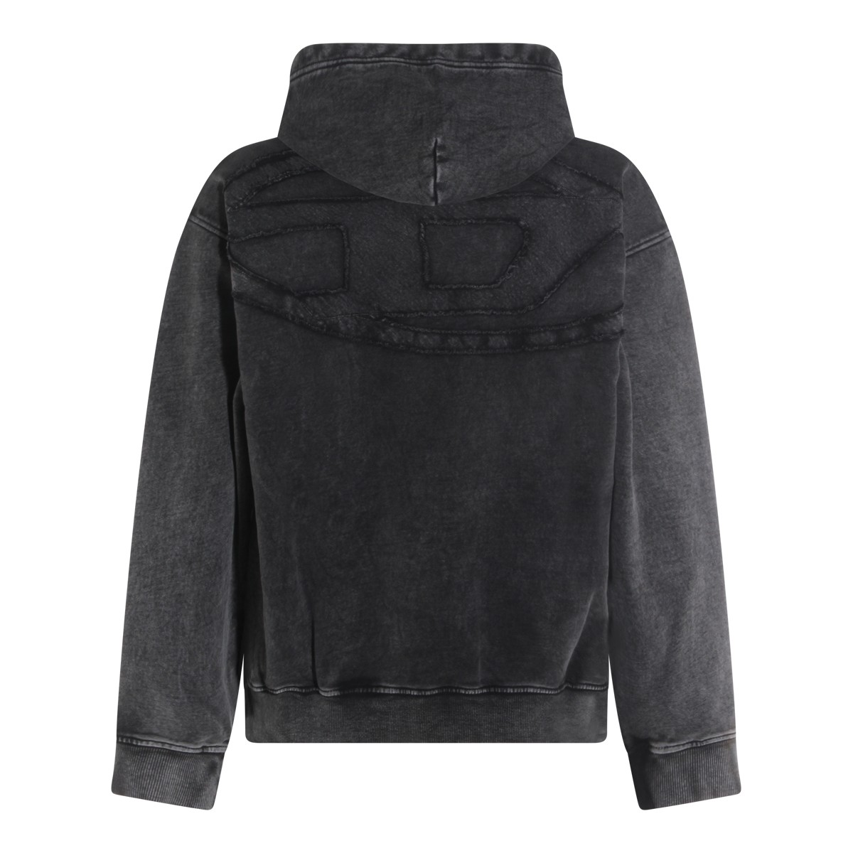 DARK GREY COTTON SWEATSHIRT