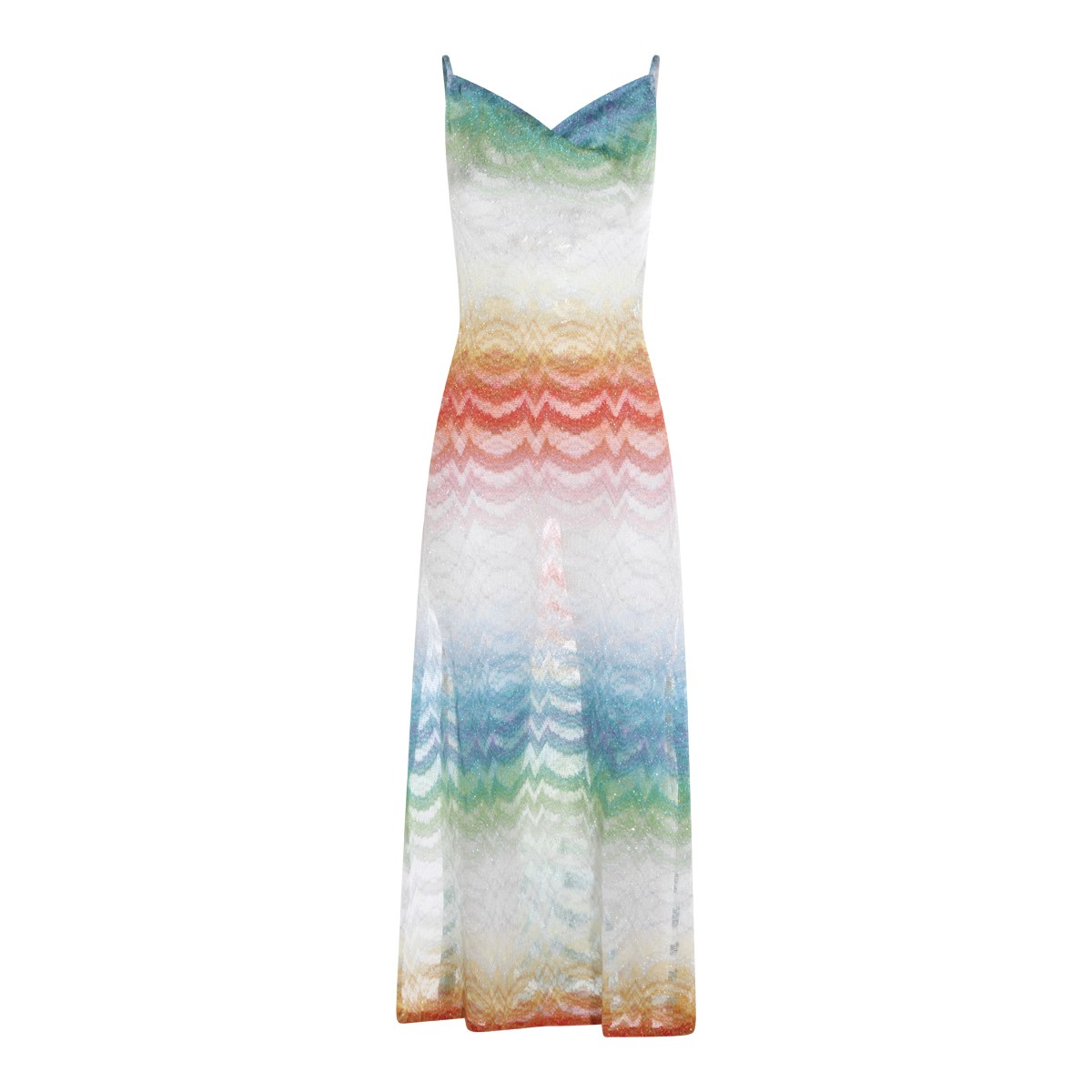 MULTICOLOR VISOCSE DRESS