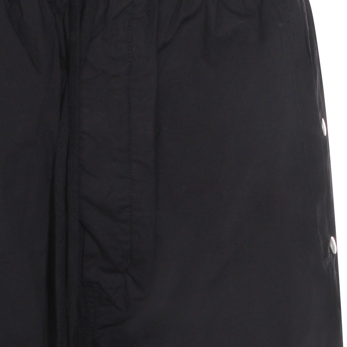 BLACK COTTON SHORTS