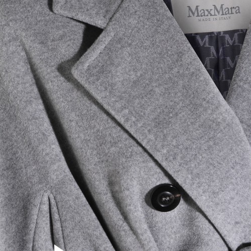 GREY WOOL COAT