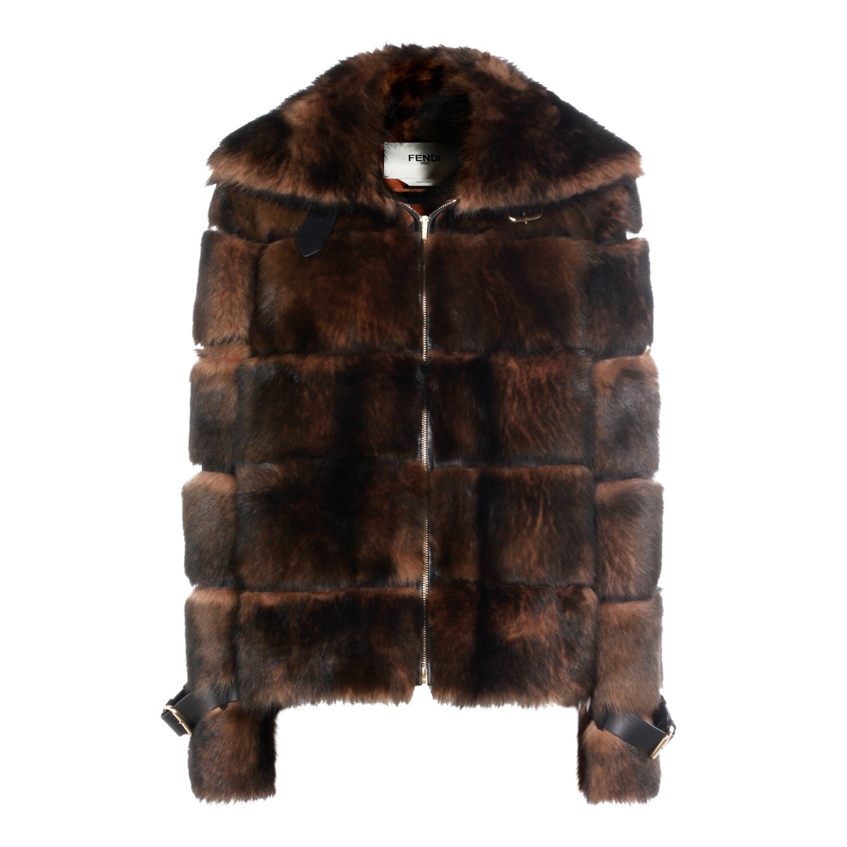 BROWN FUR JACKET