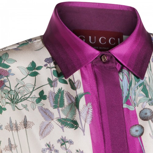 MULTICOLOR SILK SHIRT