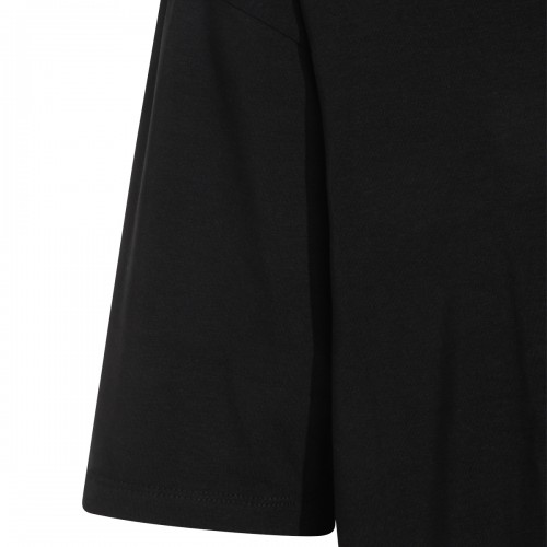 BLACK COTTON T-SHIRT