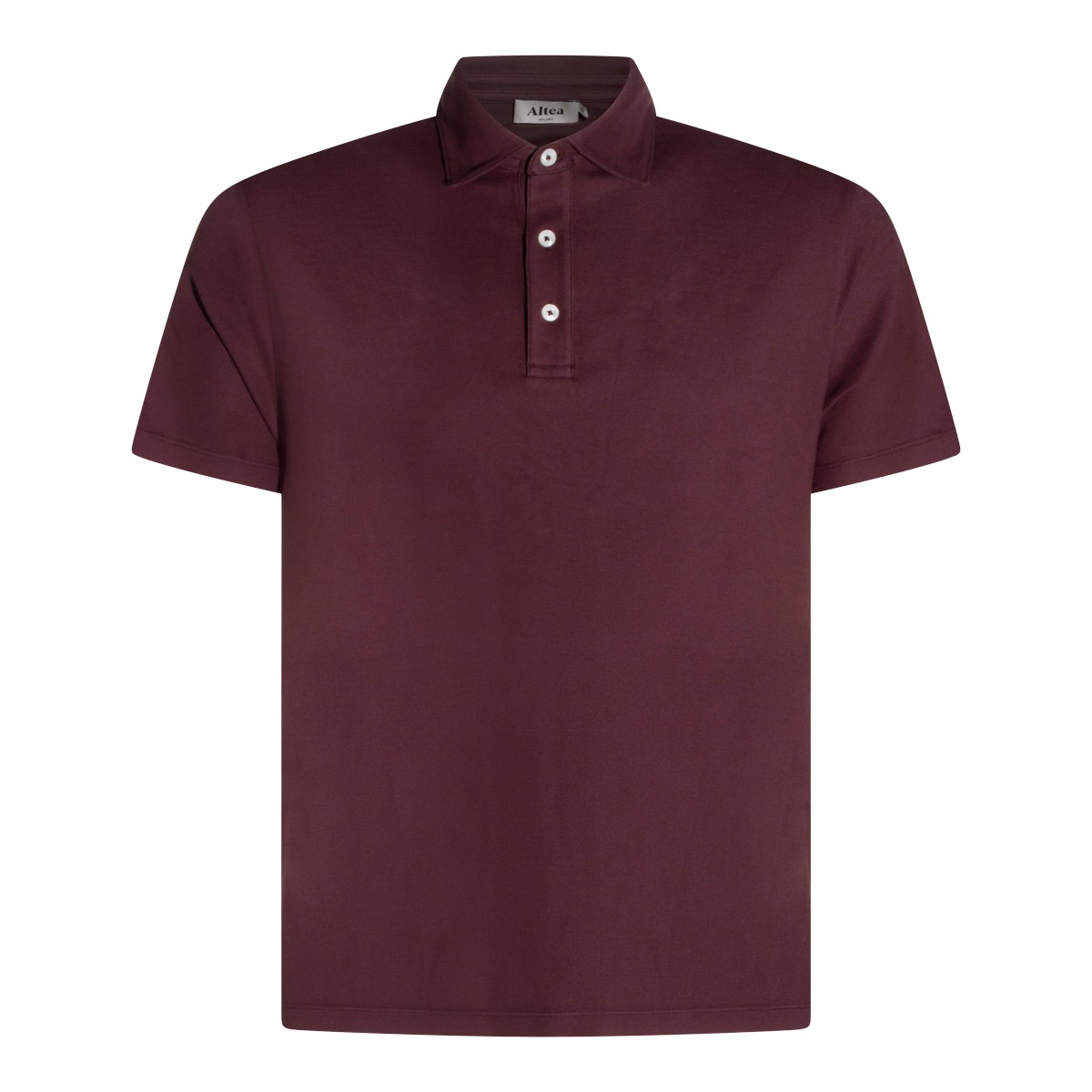 BORDEAUX COTTON POLO SHIRT