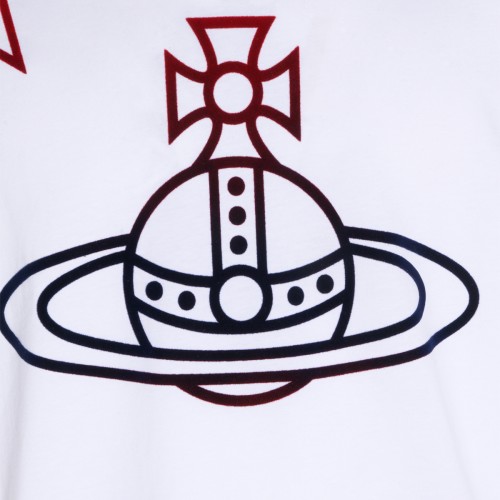 WHITE COTTON T-SHIRT