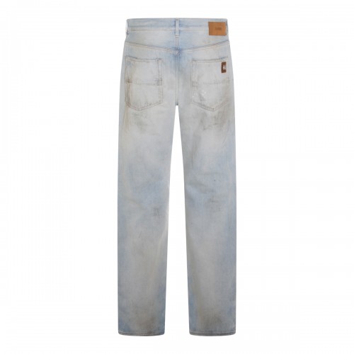 LIGHT BLUE COTTON JEANS