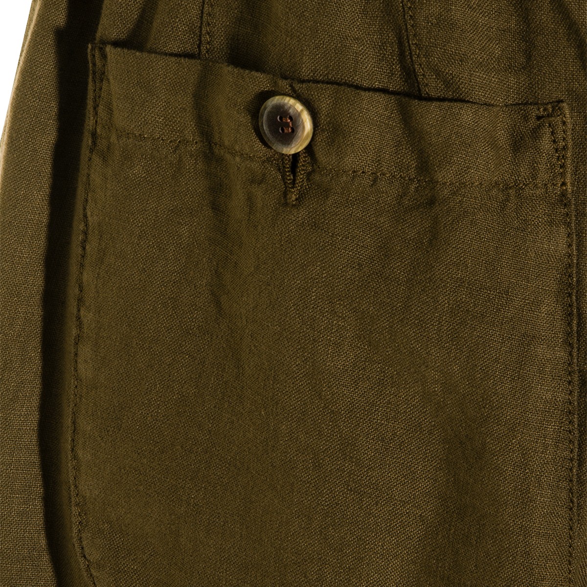 GREEN LINEN PANT