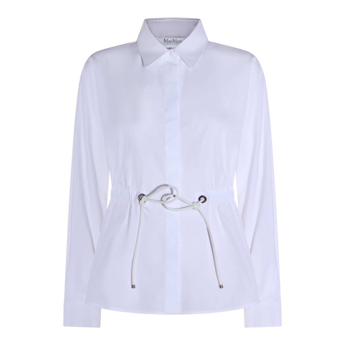 WHITE COTTON MXM TAZZINA SHIRT