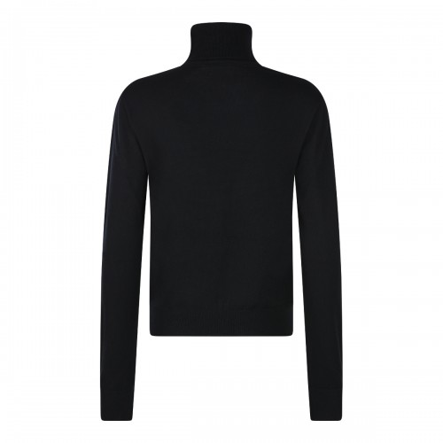 BLACK WOOL KNITWEAR 2
